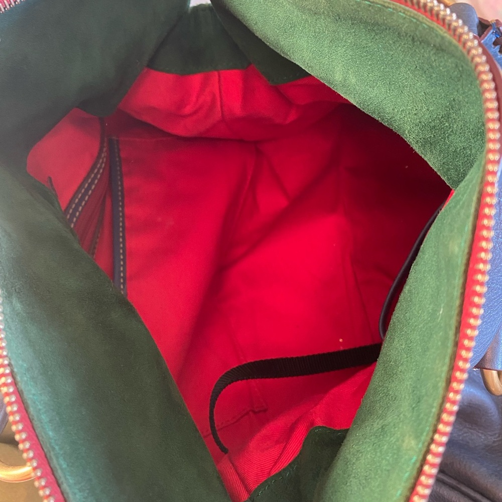 Dooney & Burke Navy Bag - Picture 8 of 16